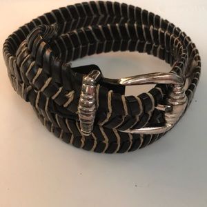 TOMMY BAHAMA TB4739 MEN'S BRAIDED LEATHER BELT SIZE 36